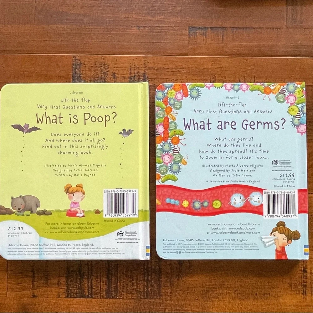 Usborne Lift-the-Flap Books - 2 Books Bundle